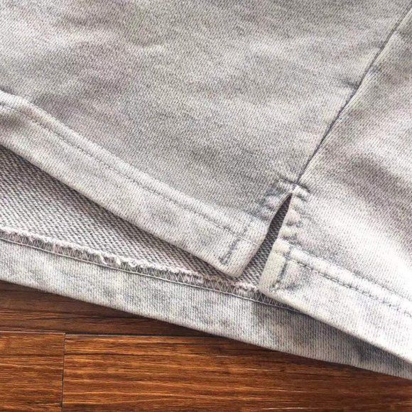 Cavermpt Silver Long Sleeve Sweatshirt Blue Geometric Print - Picture 13 of 16